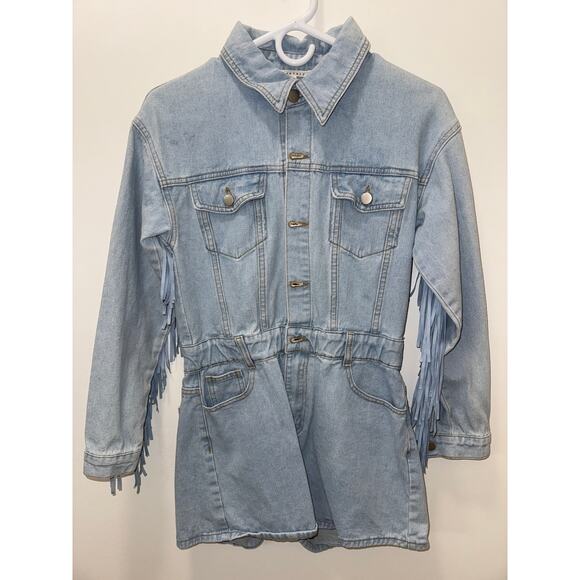 Fringe Romper - Picture 1 of 2